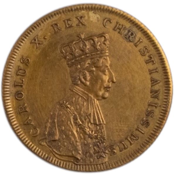 France 1825 Coronation Medal Charles X