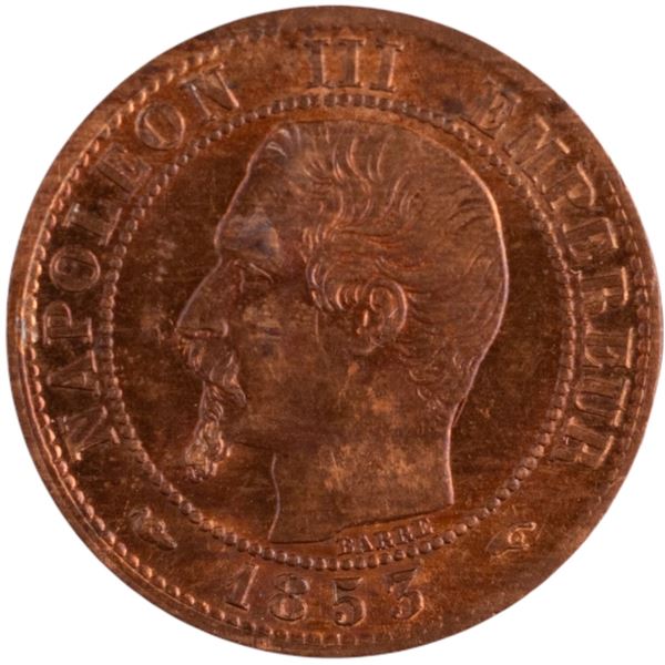 France 1853 A 1 Centime