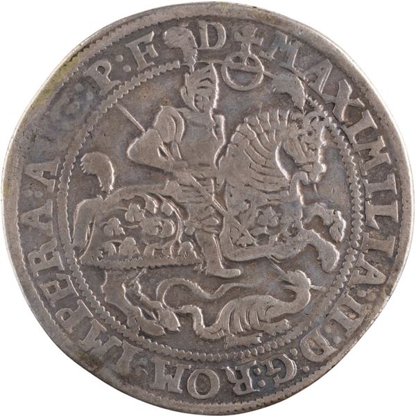 Germany 1577 Mansfeld - Eisleben Silver Thaler