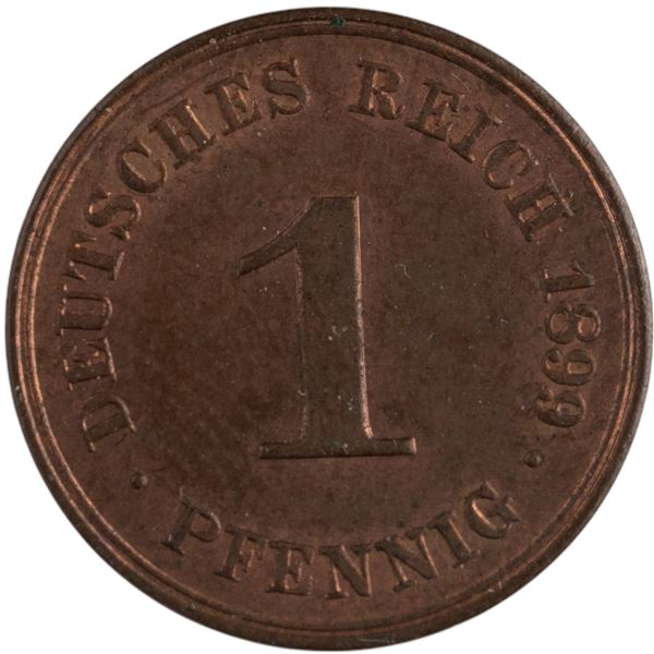 Germany 1899 A 1 Pfennig