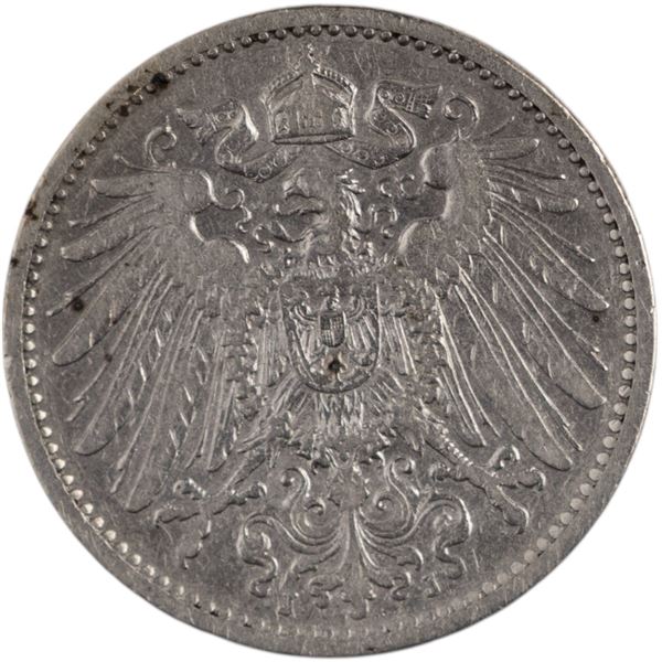 Germany 1901 J Silver 1 Mark