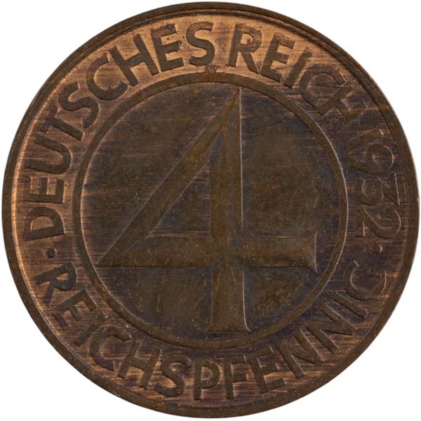 Germany 1932 D 4 Reichspfennig