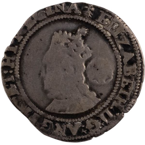Great Britain 1573 Silver 6 Pence