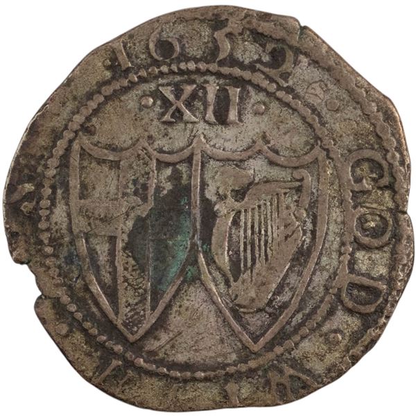 Great Britain 1652 Silver Shilling