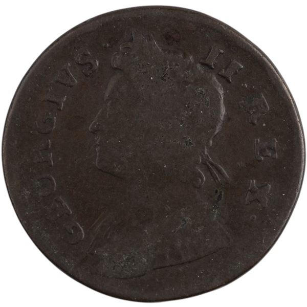 Great Britain 1739 Half Penny George II