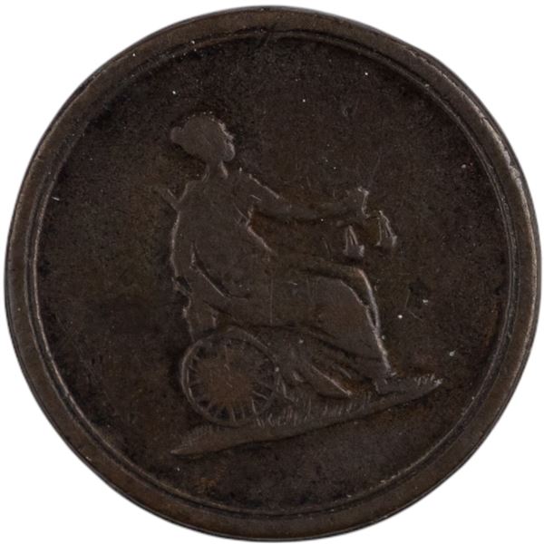 Great Britain 1820-1830s Farthing Columbia