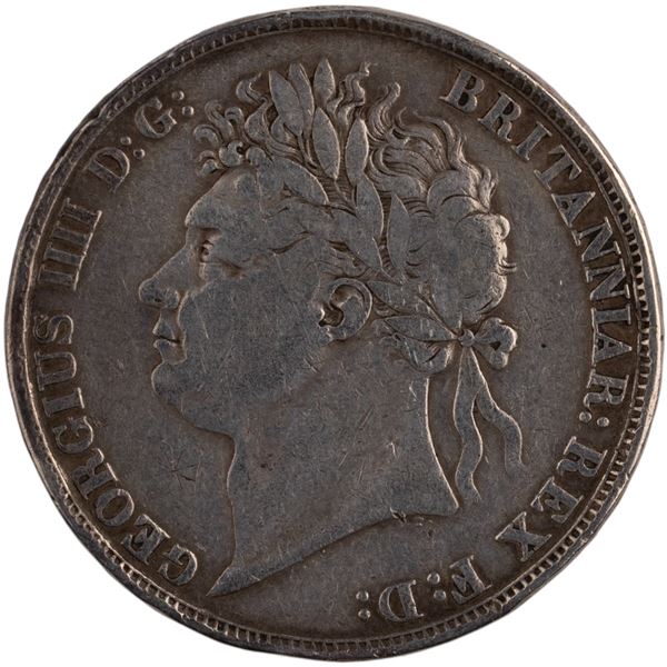 Great Britain 1821 Silver Crown
