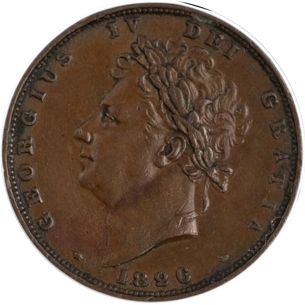 Great Britain 1826 Farthing