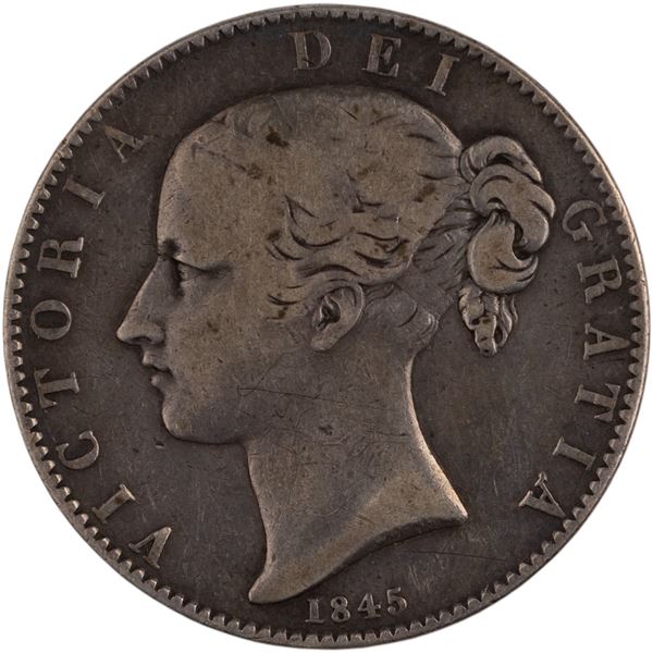 Great Britain 1845 Silver Crown