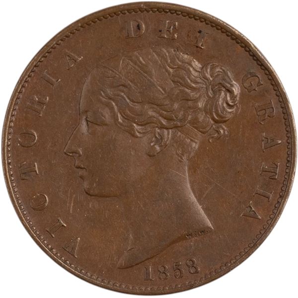 Great Britain 1858 Half Penny