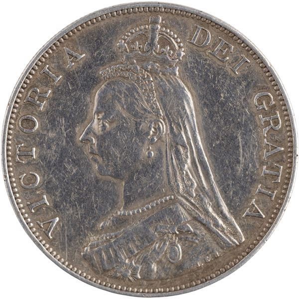 Great Britain 1887 Silver Double Florin