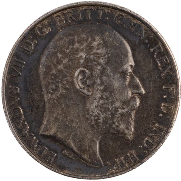 Great Britain 1902 Silver 1 Florin