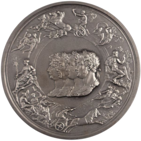Great Britain 1967 ND (1815) Waterloo Silver Medal Restrike