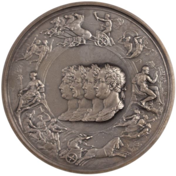 Great Britain 1967 ND (1815) Waterloo Silver Medal Restrike