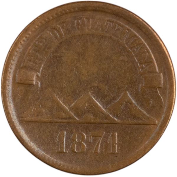 Guatemala 1871 1 Centavo
