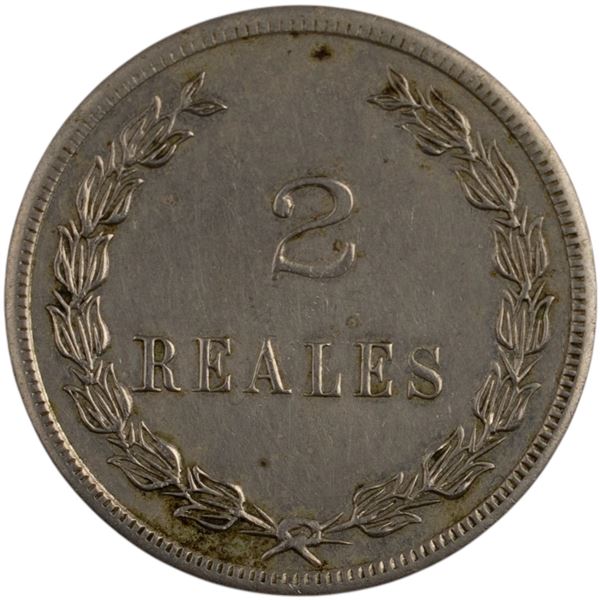 Guatemala Undated 2 Reales Compania Chama
