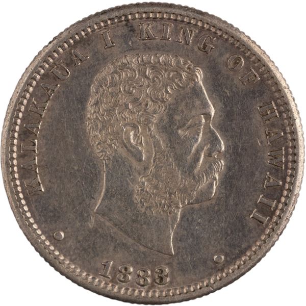 Hawaii 1883 Silver 1/4 Dollar