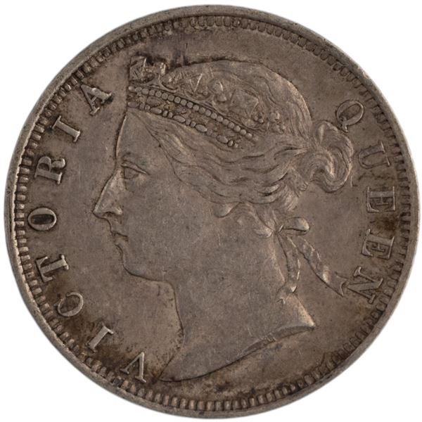 Hong Kong 1894 Silver 20 Cents