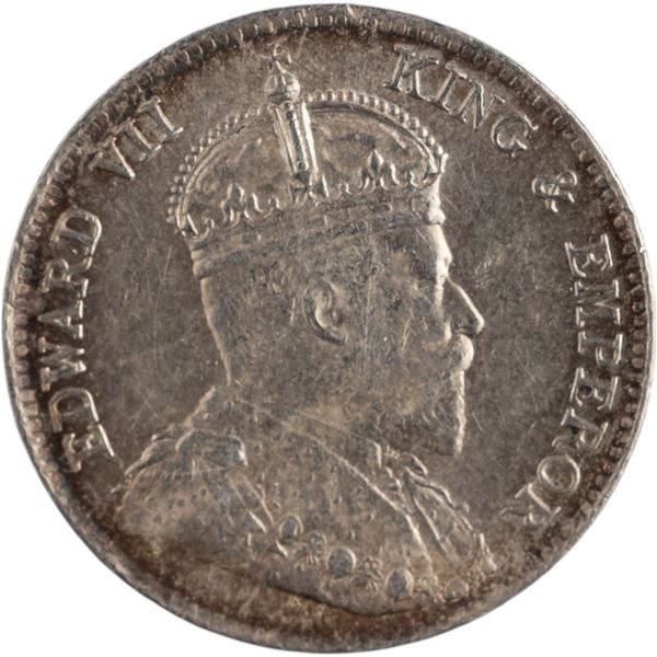 Hong Kong 1904 Silver 10 Cents