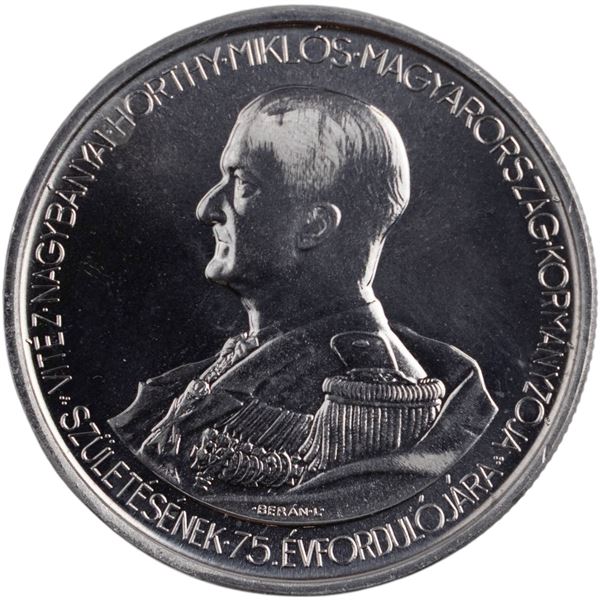 Hungary 1943 BP 5 Pengo Restrike