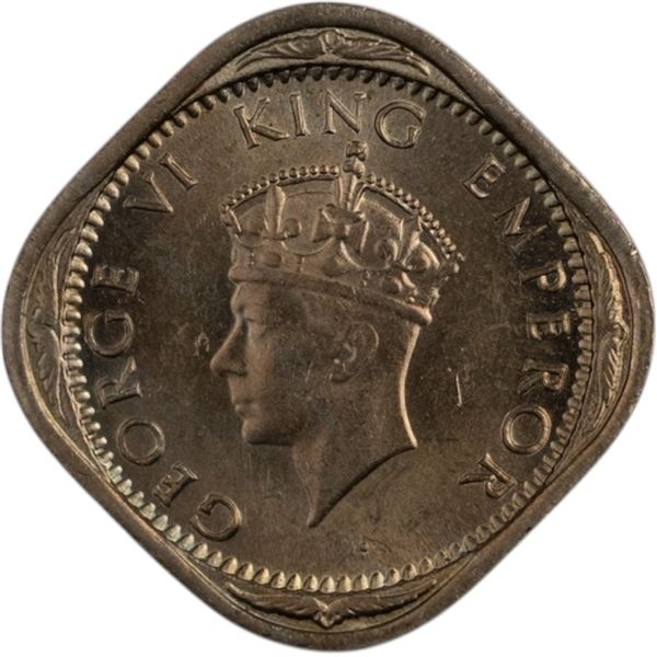 India 1939 British India 2 Annas