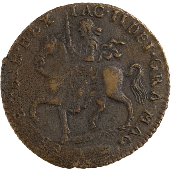 Ireland 1690 Irish Civil War Gunmoney Crown