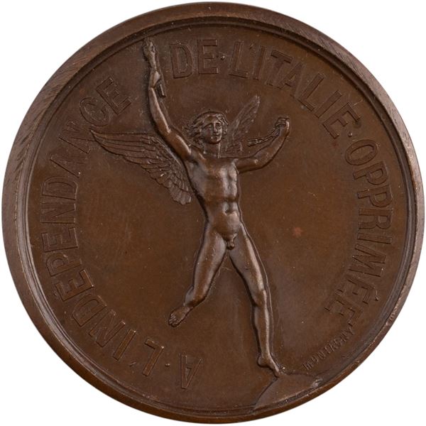 Italy 1859 Vittorio Emanuele II Medal Independence