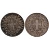 Image 1 : Italy 1876 and 1878 R Silver 5 Lire (2 Pieces)