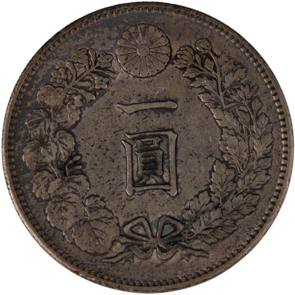 Japan 1889 Year (22) Silver 1 Yen Key Date