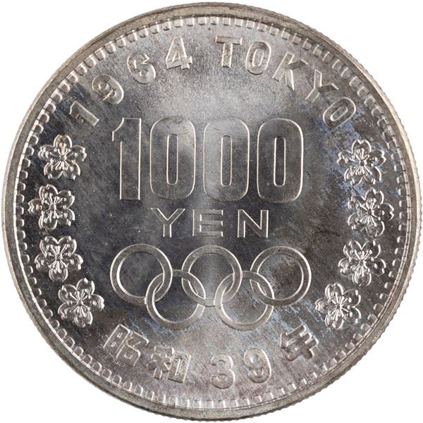 Japan 1964 (39) Silver 1000 Yen