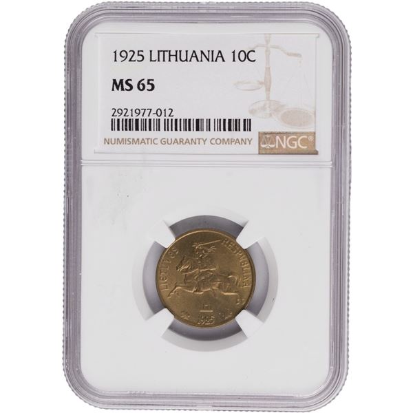 Lithuania 1925 10 Centu