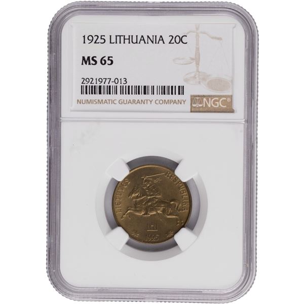 Lithuania 1925 20 Centu