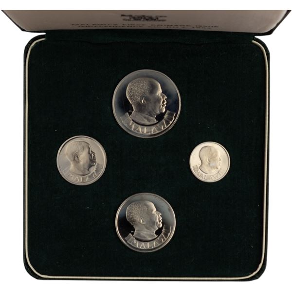 Malawi 1964 Coin Set (4 Pieces in Set)