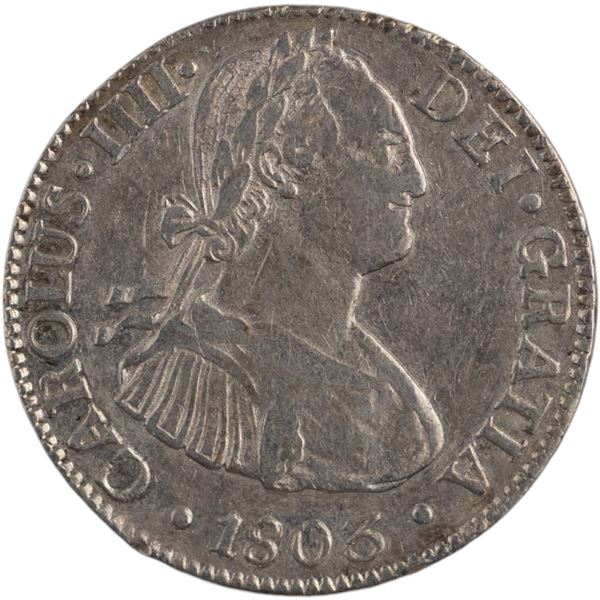Mexico 1803 FT Silver 2 Reales
