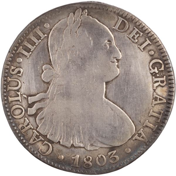 Mexico 1803 FT Silver 8 Reales