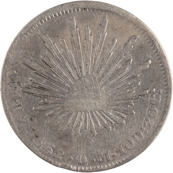 Mexico 1832 Zs OM Silver 4 reales