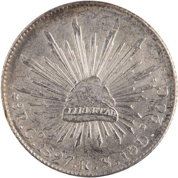 Mexico 1897 Go RS Silver 8 Reales
