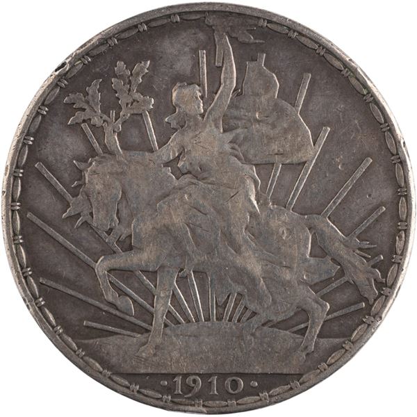 Mexico 1910 Silver Peso Caballito