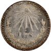 Image 1 : Mexico 1932 Silver 1 Peso 3/3 Overdate Error