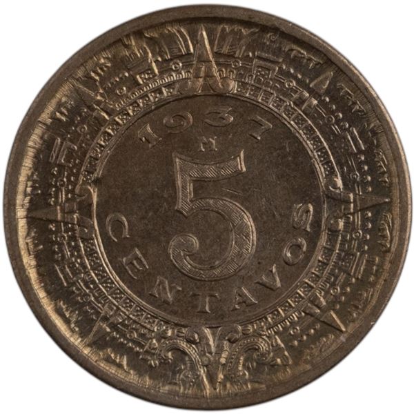 Mexico 1937 5 Centavos