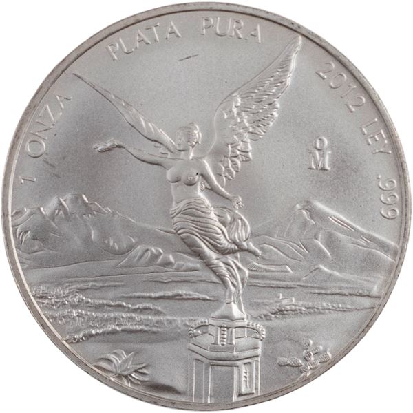 Mexico 2012 Silver 1 oz Libertad