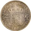 Image 2 : Netherlands 1940 Silver 2 1/2 Gulden Key date