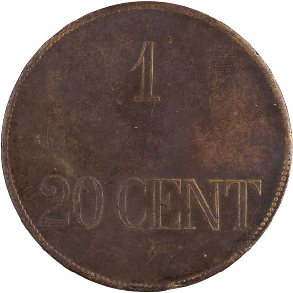 Netherlands Dutch Leeuwarden Cattle Market Token Veemarkt