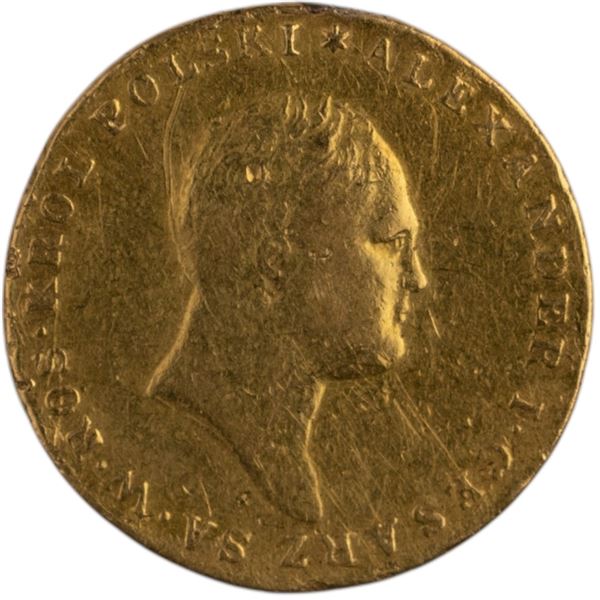 Poland 1817 Gold 25 Złotych