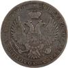 Image 2 : Poland 1841 MW Silver 5 Złotych 3/4 Rouble