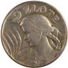 Image 1 : Poland 1925 Silver 2 Złote