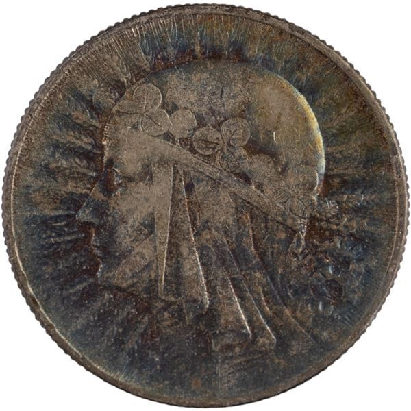 Poland 1933 Silver 5 Złotych