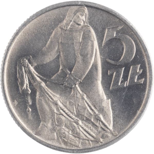 Poland 1960 5 Złotych Rybak
