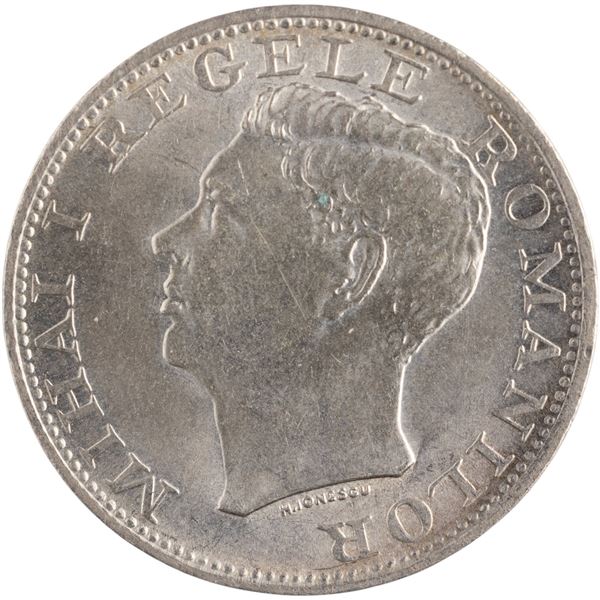 Romania 1944 Silver 500 Lei