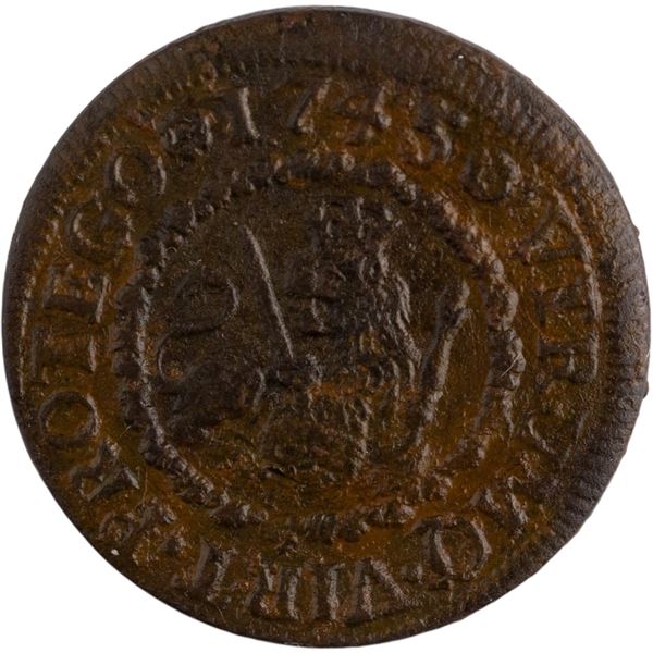 Spain 1745 2 Maravedi
